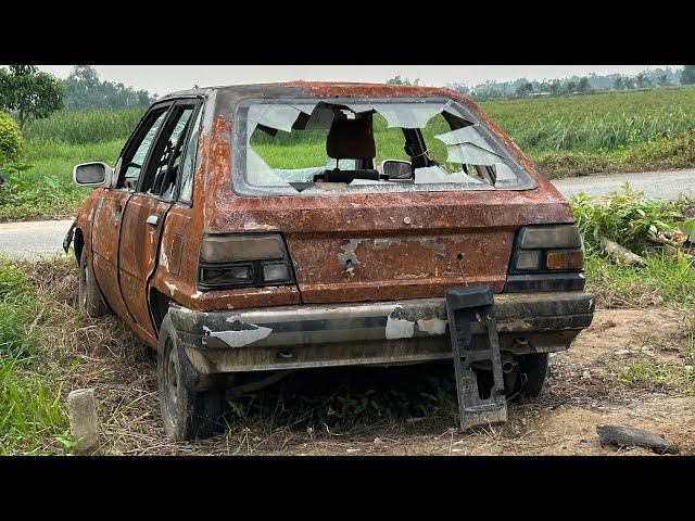 Restoration rusty old AUDI 1952 car | Restore and rebuild (part 1)