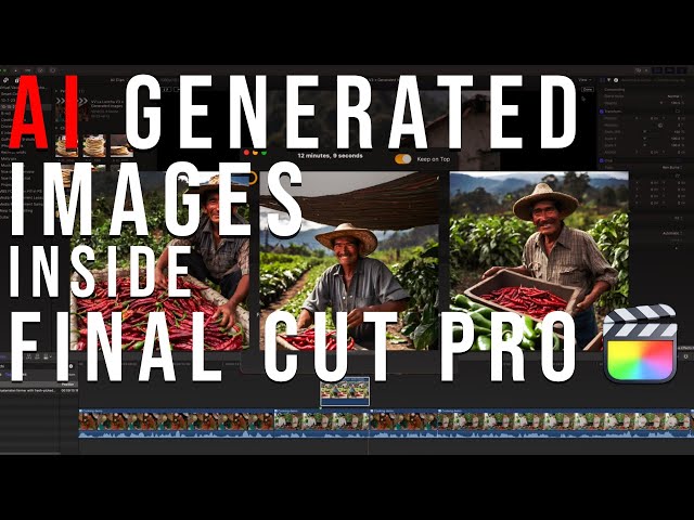 Generate AI Images using Picture This in Final Cut Pro