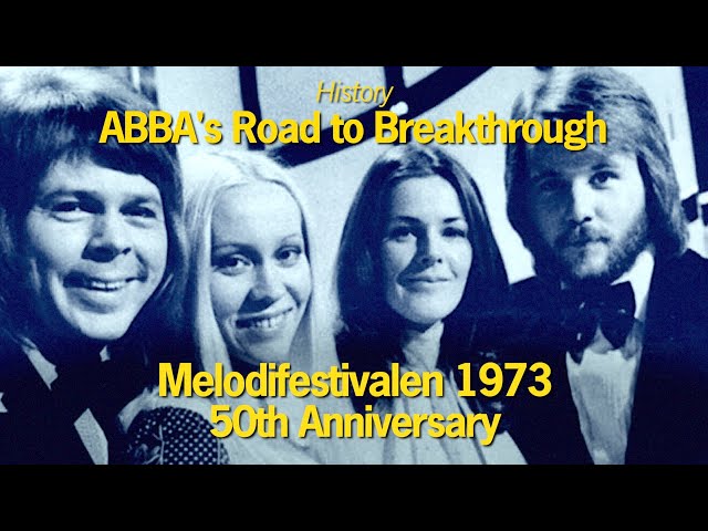 50 Years of ABBA – "Ring Ring" at Melodifestivalen 1973 | ABBA History 4K