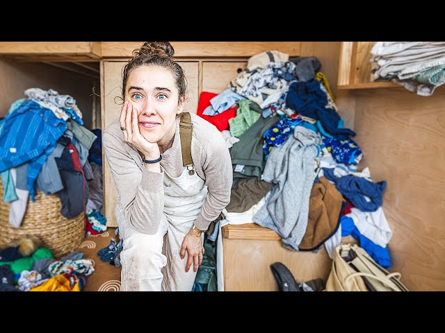 EXTREME TINY HOUSE ORGANIZATION + DECLUTTER