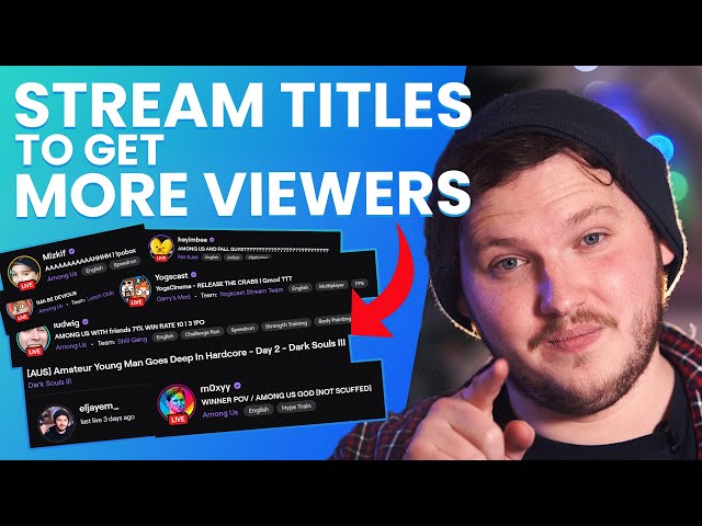 How To Title Your Twitch Stream To Get MORE Viewers!