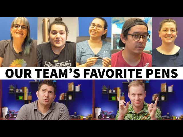Our Team Reveals Their Favorite Fountain Pens!