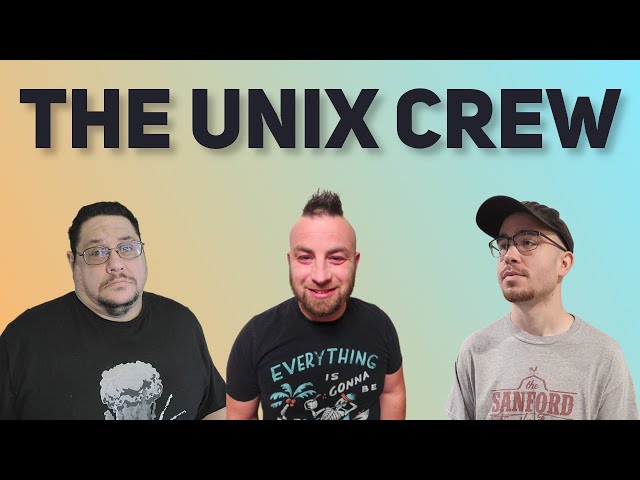 We Have Big Plans! Alex & Jesse From The Linux Tube Join Me! | The Unix Crew