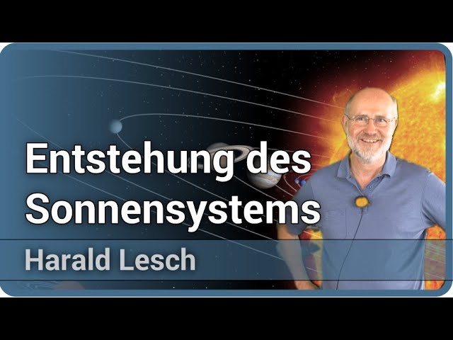 Harald Lesch: Vortrag zur Entstehung des Sonnensystems • Astronomie und Kosmologie • Live im Hörsaal