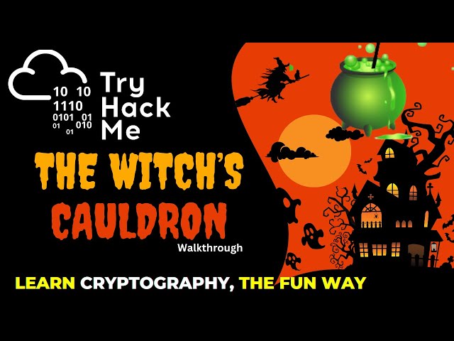 Learn Cryptography key exchange, the fun way! Tryhackme The Witch's Cauldron Walkthrough