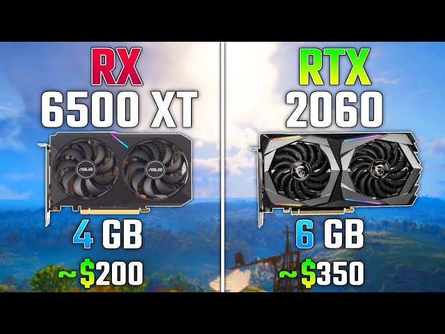 AMD RX 6500 XT vs RTX 2060 | Test in 8 Games