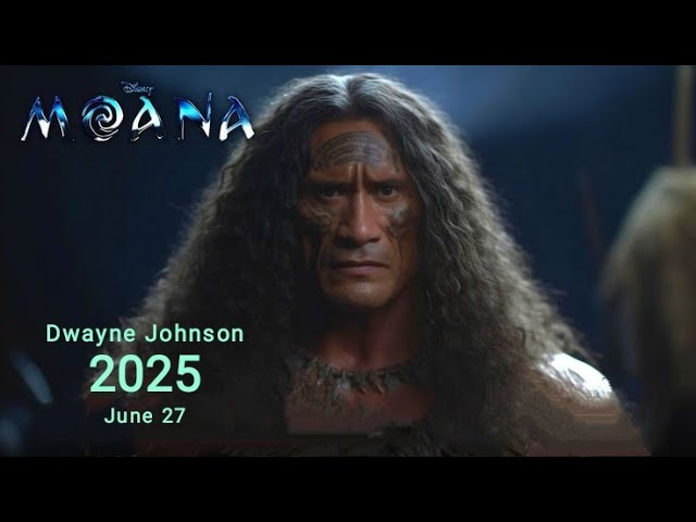MOANA Live Action - TEASER TRAILER 2025Dwayne Johnson as Maui Disney+🌊🌊#moana