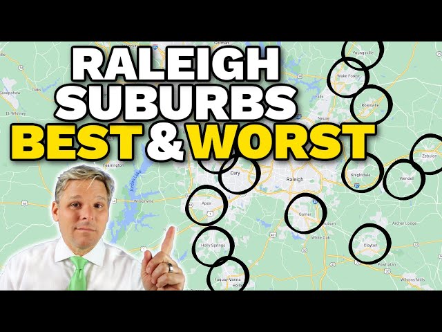 BEST and WORST of the Suburbs near Raleigh NC