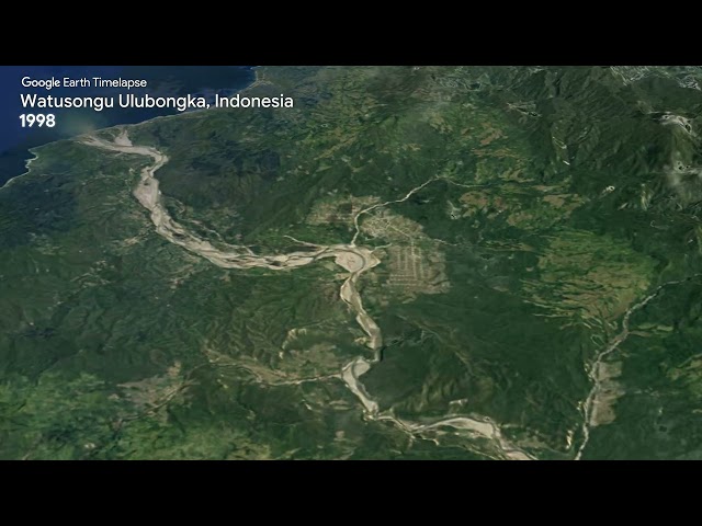 Watusongu Ulubongka, Indonesia - Earth Timelapse