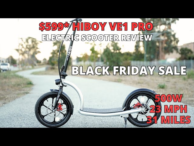 $534* Hiboy VE1 Pro Electric Scooter - Unboxing, Assembly, Test Ride, and Review ($50 off code)