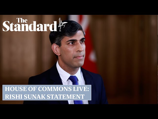 House of Commons LIVE: Rishi Sunak makes a statement on the growing tension between Iran and Israel