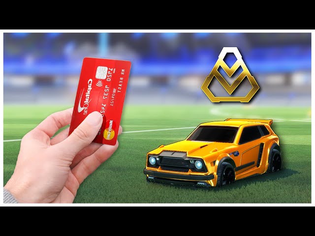 I Gave a Gold Unlimited Credits in Rocket League!