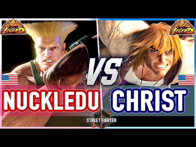 SF6 🔥 NuckleDu (Guile) vs Chris Tatarian (Ken) 🔥 Street Fighter 6