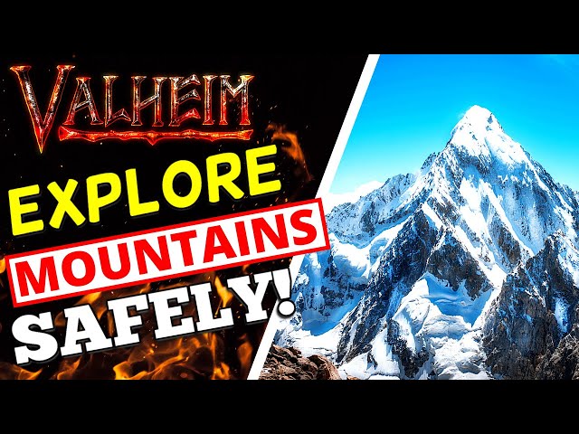 Valheim - FULL Guide - Explore Mountains SAFELY!