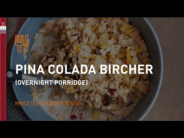 Menu of the week | Pina Colada Bircher