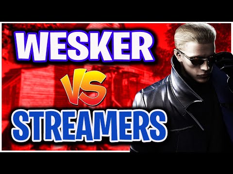 Master Wesker Vs Unfortunate Twitch Streamers - "OH MY GOD!"