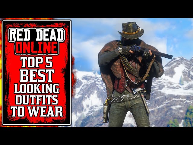 5 More FANTASTIC Looking Red Dead Online Outfits (RDR2 Best Outfits Part 2)
