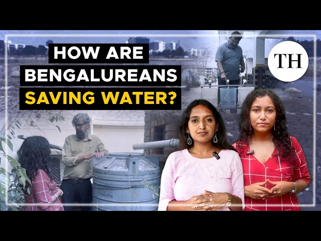 How are Bengalureans saving water?