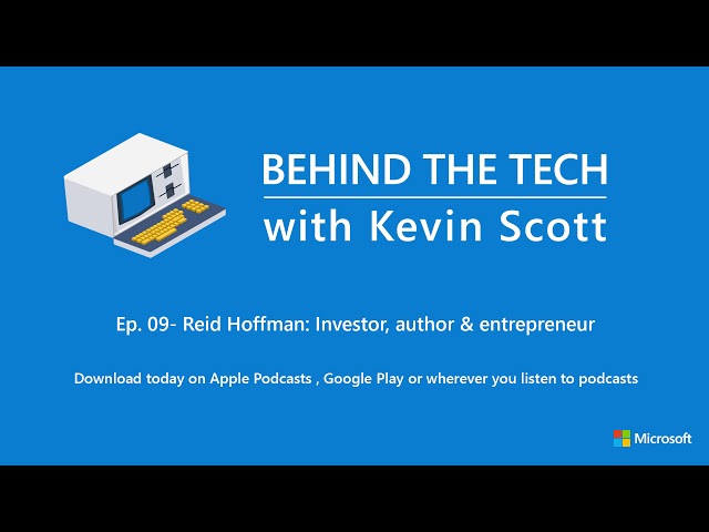 Reid Hoffman: Investor, author & entrepreneur