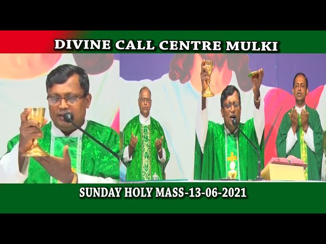 Sunday Holy Mass (13-06-2021) by Rev.Fr.Walter Mendonca SVD at Divine Call Centre Mulki