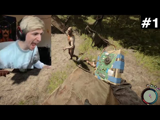 xQc Sons Of The Forest With Friends Highlights #1