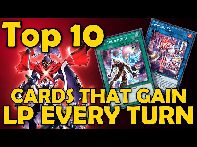 Top 10 Cards That Gain Lifepoints Every Turn