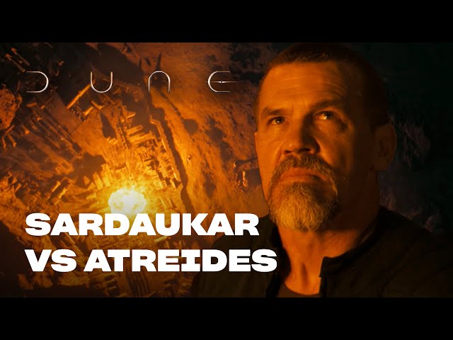 Los Harkonnen junto a los Sardaukar atacan a los Atreides en Arrakis | Dune