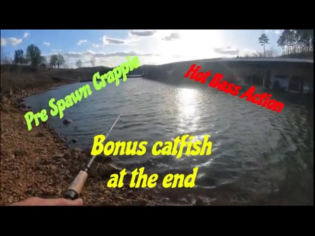 April Pre Spawn Crappie Fishing
