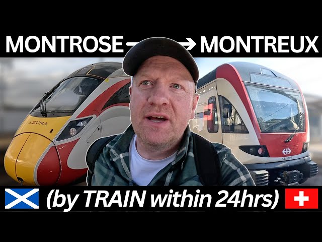 My Biggest Challenge Yet. And You Won't Believe How Close It Gets...Scotland to Switzerland By Train