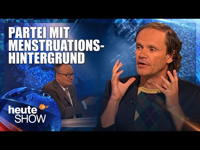 Olaf Schubert analysiert die Lage der Grünen | heute-show vom 24.02.2017