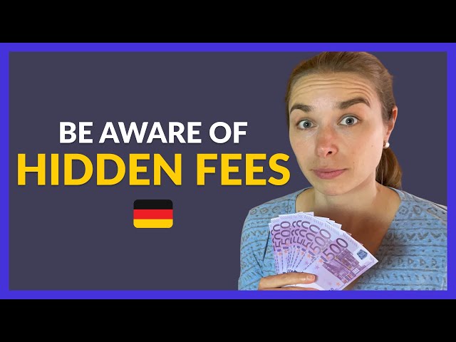 COST Of Moving To Germany - [How Much Money Do You Need? 💸]