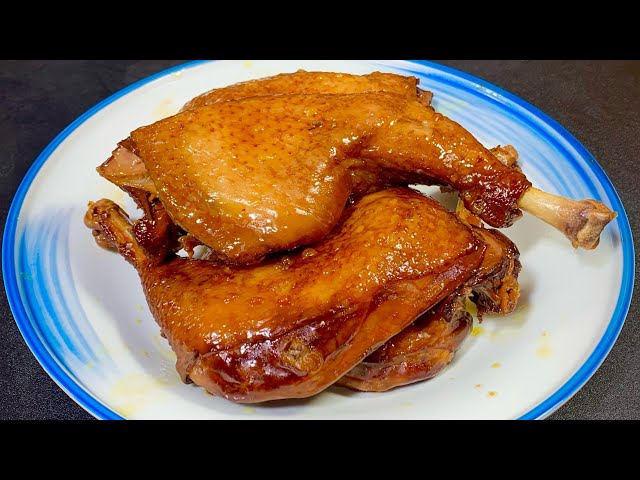 Soak chicken legs directly in soy sauce for 2 days, the taste is better than bacon, easy to learn