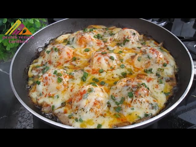 I have never eaten such delicious eggs! Simple and easy breakfast! Quick Recipe.