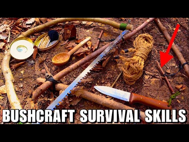 Learn 10 Beginner Bushcraft & Survival Skills!