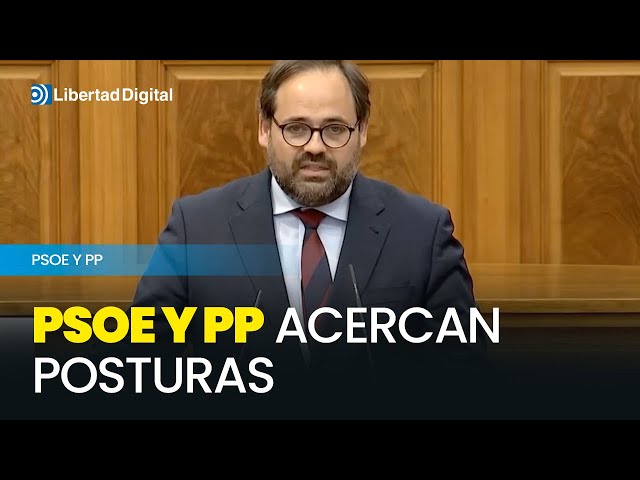 PSOE y PP acercan posturas en materia de agua
