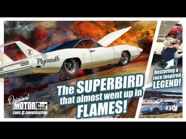 This RARE SUPERBIRD was almost destroyed in a FIRE!  Check out the full story on Original MOTORCar!