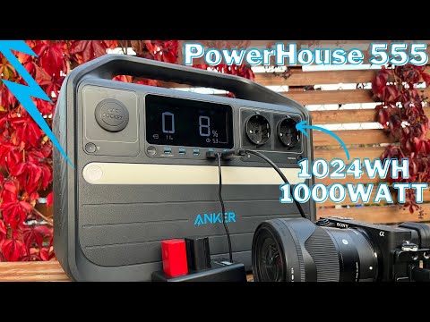 NEU! Anker 555 PowerHouse | 1024Wh 1000Watt | Solargenerator TEST