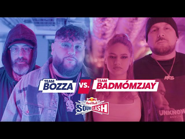 Team Badmómzjay und Team Bozza stellen sich 5 musikalischen Challenges! Red Bull Soundclash 2022