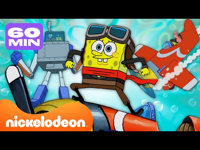 SpongeBob | SpongeBob-Operations-Marathon | 40 Minuten | Nickelodeon Deutschland