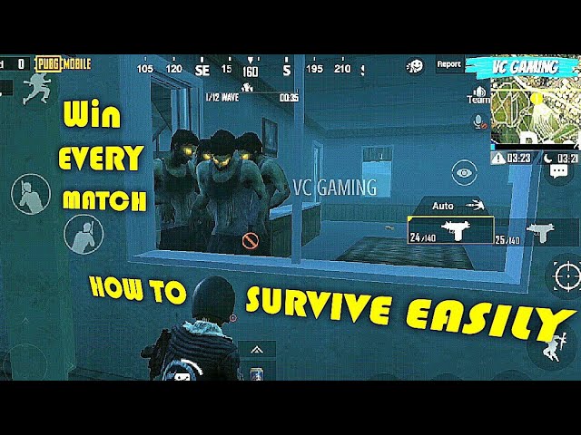 💥NEW 6 PLACES TO SURVIVE FROM ZOMBIE IN EVO GROUND NIGHT MOD || WIN MATCH EASILY||PUBG MOBILE