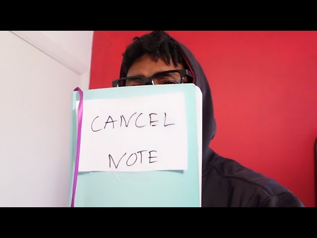 The Cancel Note