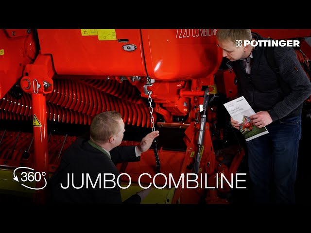 PÖTTINGER - JUMBO 7220 D COMBILINE Ladewagen - Walkaround