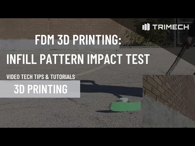 Impact Test: What is the Strongest Infill Pattern for FDM 3D Printing with ABS and ULTEM Material