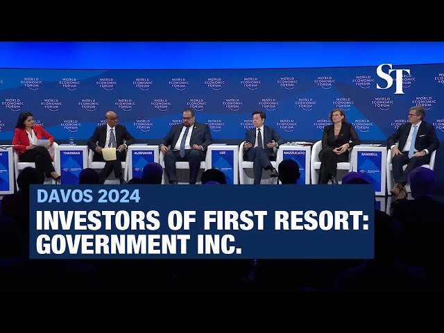 Investors of First Resort: Government Inc. | World Economic Forum 2024