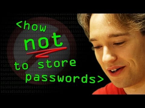 How NOT to Store Passwords! - Computerphile