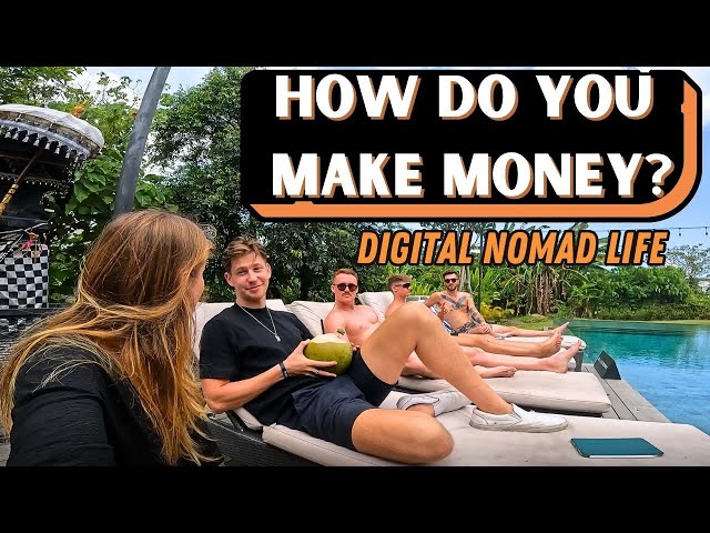 I asked DIGITAL NOMADS how they MAKE MONEY in Bali