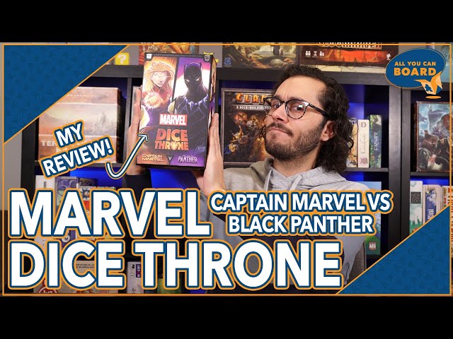 Marvel Dice Throne Review | WHAT is it? HOW is it? | My FIRST Dice Throne Experience!