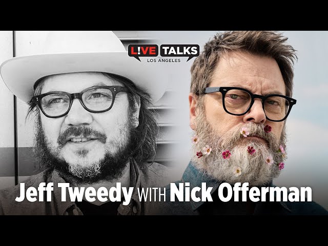 Jeff Tweedy in conversation with Nick Offerman at Live Talks Los Angeles