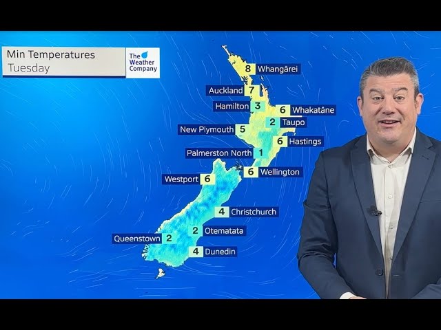 Cold changes for NZ across this week, frosts possible too