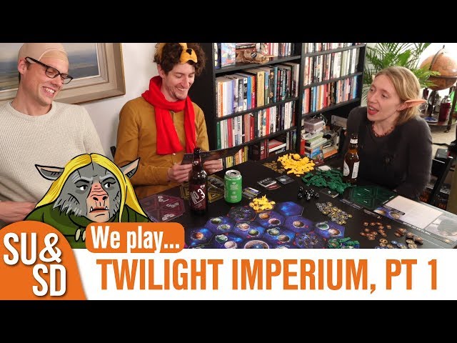 Twilight Imperium, Part 1 - Shut Up & Sit Down Playthrough!